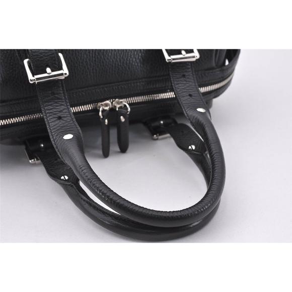 Auth Burberry Vintage Hand Boston Bag #74403B27B - Picture 4 of 15